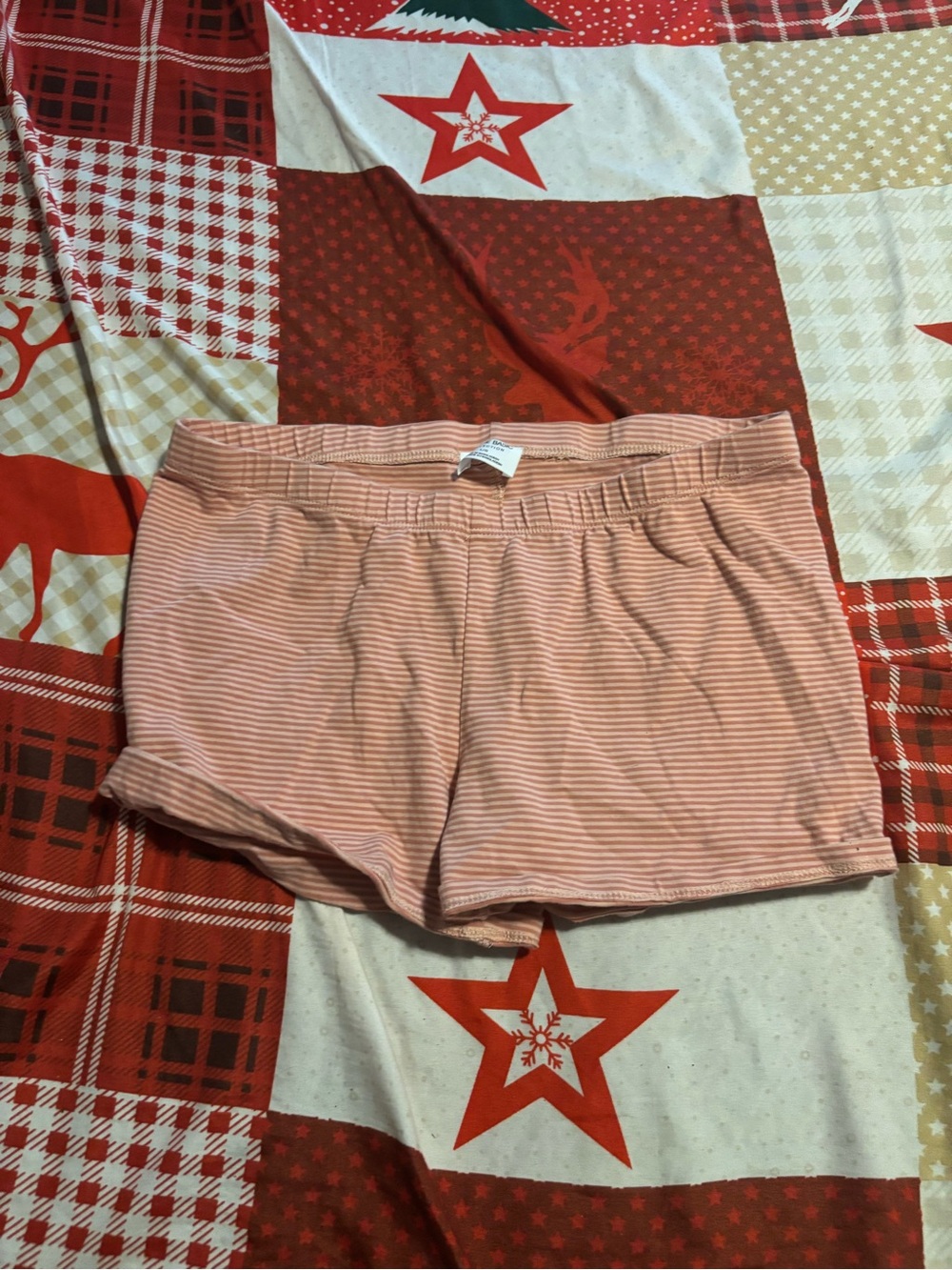 Ardene Pink Striped Athletic Shorts
